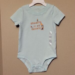 NWT Carter's "Grandpa Is My Gnomie" onesie/bodysuit